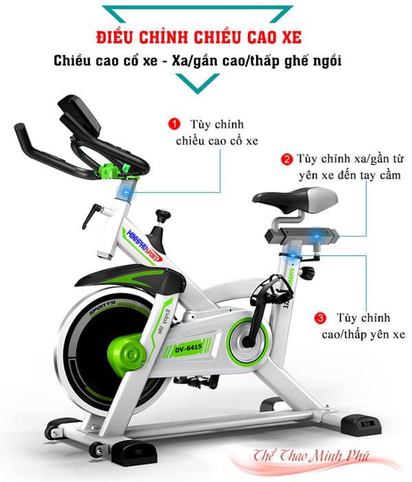 Xe đạp tập thể dục DV-6415